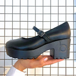 strappy DREY heel - black