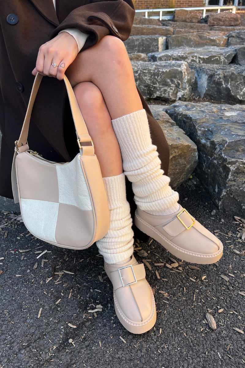 EZRA mini boots - beige