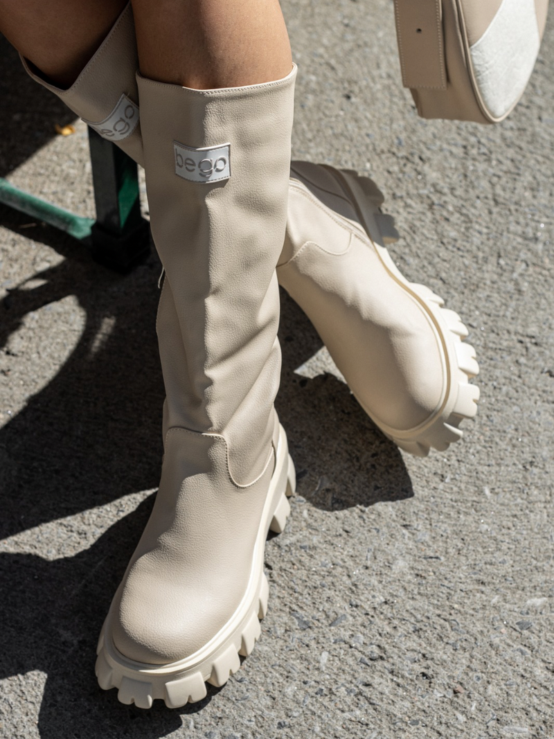 Bottes FLO - beige